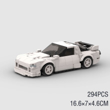 (M10283 no box)City Technical Speed World Famous Car Building Blocks Racing Fast And Furious Moc Bri