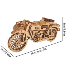 (MW-263)OUZEY 27 Set 3D Wooden Car Puzzle Collection, DIY Assembly Model Kits for All Ages Cool Desk