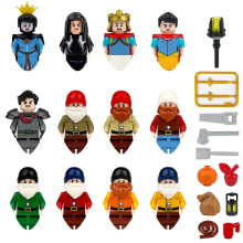 (12pcs)TP1041 Movie Series Elf Building Blocks Mini Action Figure Accessories Halloween Christmas Gi