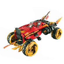 (Pink)MOC Temple Dragon of Chaos Bounty Tournament Battle Arena Building Block Toy