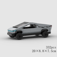 (10603 ohne Box) MOC Speed Car Racing SUV Pickup GT500 G63 R8 RX7 Fahrzeugmodell Baustein Super Ra