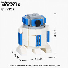 (MOC2016)MOOXI Most Complete Space Wars Droid Spider Bot Sentry Adult Building Block Set MOC Brick Model Kit DIY Diorama Toy For Boy Gift