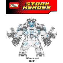 1258Thanos, Stone Man, Hulk building blocks, mini assembled toys, children's holiday gifts