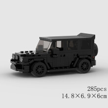 (10556 ohne Box) MOC Speed Car Racing SUV Pickup GT500 G63 R8 RX7 Fahrzeugmodell Baustein Super Ra