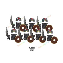 (TV5056 7-teilig) 7-teiliges Anime-Filmset TV6401 TV6402: Actionfiguren, Bausteine, Spielzeug, Orks,