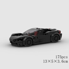 (10145 ohne Box) MOC Speed Car Racing SUV Pickup GT500 G63 R8 RX7 Fahrzeugmodell Baustein Super Ra