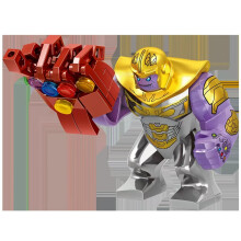 35Thanos, Stone Man, Hulk building blocks, mini assembled toys, children's holiday gifts