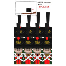 (8PCS-N019)Napoleonic Wars Soldiers Figures Building Blocks French Dragoon Grenadier Prussian Army B