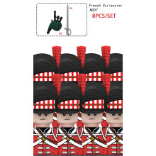 (8PCS-N006)Napoleonic Wars Soldiers Figures Building Blocks French Dragoon Grenadier Prussian Army B
