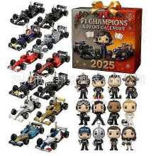 F1 Champions Advent Calendar Blind Box with Racing Surprises for the Holidays
