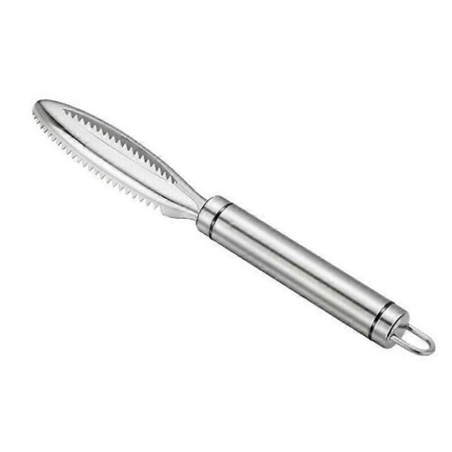 24cm Fish Scale Remover Scaler Scraper Cleaner Kitchen Gadgets Peeler