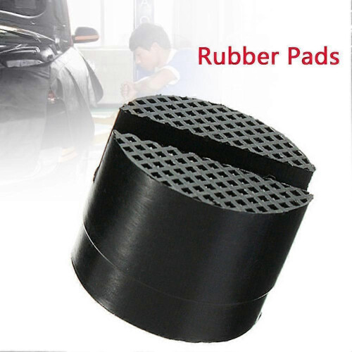 1 PCS Car Slotted Frame Track Floor Jack Adapter Lifting Rubber Pad Brack 1