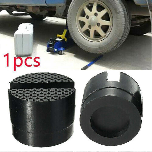 1 PCS Car Slotted Frame Track Floor Jack Adapter Lifting Rubber Pad Brack 2