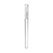 (Transparent)Women Portable Silicone Mini Lip Balm Brushes Lip Makeup Tool Mask