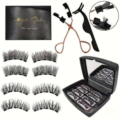 Quantum Magnetic Thick Magnetic False Eyelash Set 1