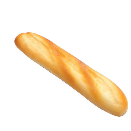 (B) Artificial Bread Fake Bread Simulation Food Model Kitchen Decoration Prop Simulation Bread (Croissant) Medium