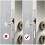 9 Pcs Silicone Door Bumper Wall Protector , Self Adhesive Clear 5
