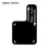 (Black regular version) Mobile Phone Cooling Plate Universal For Smartphone Radiator Cooler Pad 1