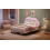 4ft6 Double Upholstered Bed with LED Adjustable Cute Cloud Headboard 5
