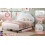 4ft6 Double Upholstered Bed with LED Adjustable Cute Cloud Headboard 16