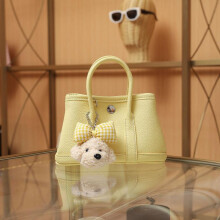 (Yellow) Garden Bag Mini Genuine Leather Pebbled Shoulder Bag Crossbody Purse for Women Small Tote Handbag