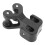 (Black)1Pc Cable Slide Aluminum for Works on Bows with a 3/8" Cable Bar Ultra-Light Pulley Sub-String Module-Black 4