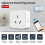 (Bundle2 Zigbee AU Plug) Tuya WiFi / Zigbee Smart Plug 16A AU Smart Socket With Power Monitoring Timing S 3