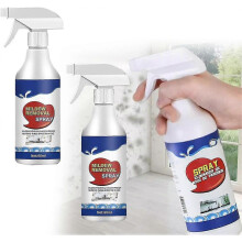 (2Pcs)Wall Mold Remover Spray, 60ml Mildew Removal Spray, Bathroom Descaler Spray For Walls, Tiles, Floors, Sinks, Bathtubs And Toilets