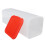 Bread Storage Box Red 13 x 34.5 cm Large Capacity 2