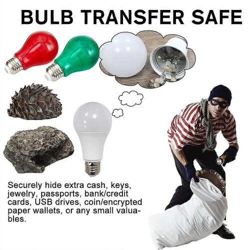 Sight Secret Light Bulb Home Diversion Stash Can Safe Container Hiding Spo 1