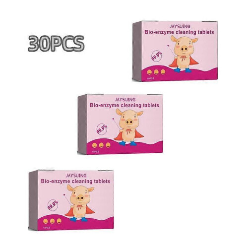 (30pcs) 10/20/30/40/50pcs Multi-Functional Bio-Enzyme Cleaning Tablets,Bio-Enzyme Explosive Salt