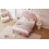 4ft6 Double Bed with LED Adjustable Cloud Headboard Upholstered Frame 2