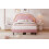4ft6 Double Bed with LED Adjustable Cloud Headboard Upholstered Frame 8