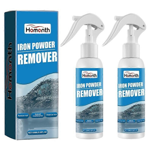 (2pcs) New Car Rust Removal Spray Multi-Purpose Rust,Remover Rust Inhibitor Derusting Spray 100ml