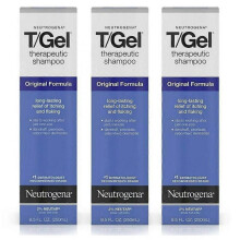 (3pcs) (3pcs) Neutrogena T/Gel Therapeutic Original Anti-Dandruff Shampoo 250ml, Controls Flaking & Itching, Soothes Scalp, Coal Tar Formula