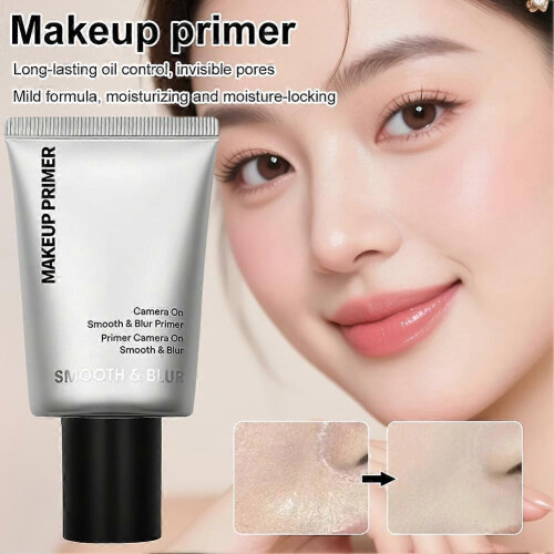 SHEGLAM Smooth & Blur Primer - Camera On Formula for Texture Improving Foundation Wear 1