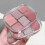 (E) 6 Colors Pink Eye Shadow Palette Makeup Palette 5