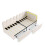 3ft Single Daybed with Smart RGB LED Lights and 2 Storage Drawers 20
