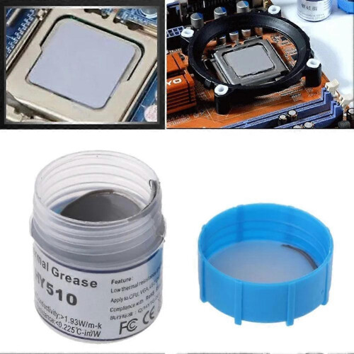 10g Grey HY510 Thermal Conductive Grease Paste VGA CPU LED Chipset Cooling 1