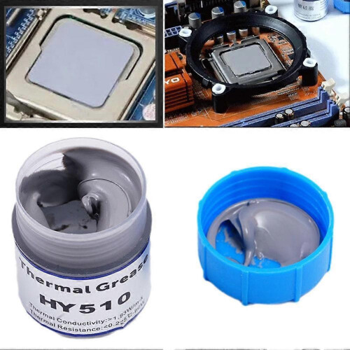 10g Grey HY510 Thermal Conductive Grease Paste VGA CPU LED Chipset Cooling 2