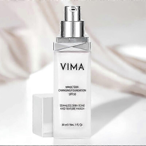 Vima Changing Foundation, Vima Cosmetics, Vima Color Changing Foundation 20% C3 2