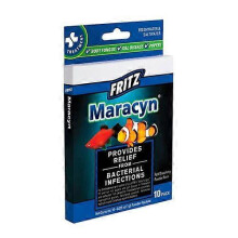 Fritz Aquatics Maracyn Freshwater And Saltwater Treatment, 10 Count