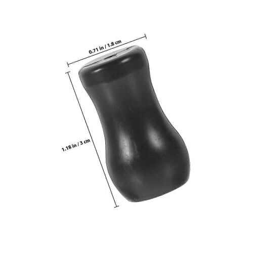 Black Window Blind Cord Knobs for Vertical Blinds 6Pcs PVC Accessories 1