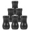 Black Window Blind Cord Knobs for Vertical Blinds 6Pcs PVC Accessories 3