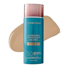 (Medium) SPF Tinted Self-Tanning Foundation 55ml Lightweight Watery Texture For Natural Glow And Even Skin Tone