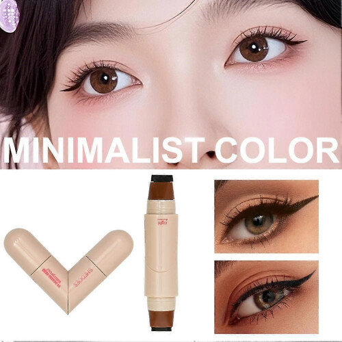 (Black) Heart Eyeliner Stamp Long-lasting Waterproof Smudge-resistant Quick-drying 1