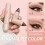 (Black) Heart Eyeliner Stamp Long-lasting Waterproof Smudge-resistant Quick-drying 4