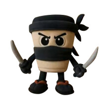 Italian Brainrot Cappuccino Assassino Stuffed Animal Toy, Compatible with Tralalero Tralala, Ideal for Playtime, Snuggling & Collectors