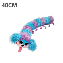 (40cm)40/60cm Poppy Pj Pug A Pillar Plush Doll Playtime Stuffed Caterpillar Plush Toys Kids Gift