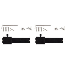 2X CNC Verstelbare Module Montage Frame Laserkop Set voor Laserkop Focus voor Lasermachine Apparaat Onderdelen Volledig Metaal Zwart